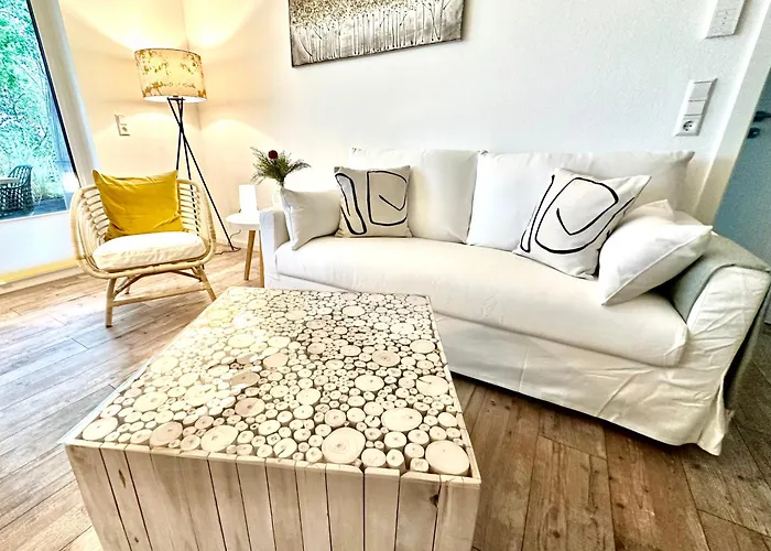 Auf Zwei Ebenen Mit Aussicht Ins Gruene Lejlighed